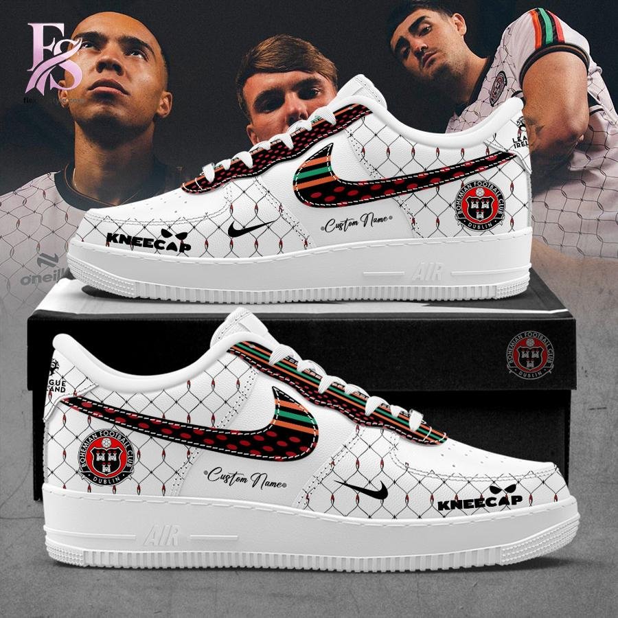 Bohemian FC Custom Name Air Force Shoes