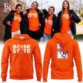 Boise State Broncos Basketball Kidney Cancer Awareness Orange Out Hoodie