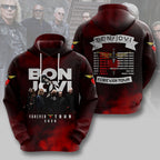 Bon Jovi 2026 Forever Tour 3D Apparel – HOATT14187