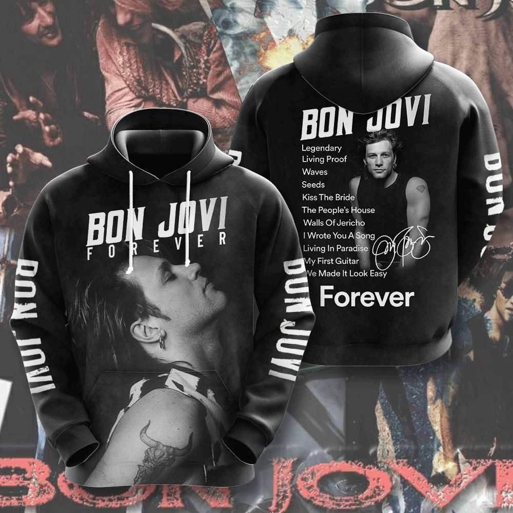 Bon Jovi 3D Apparel – MAITM 6843