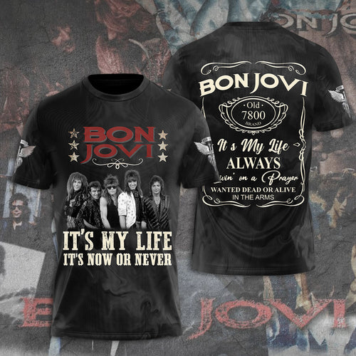 Bon Jovi 3D Apparel – TANTN 6113