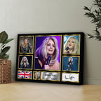 Bonnie Tyler Rectangle Canvas With Inner Frame – HOATT19872
