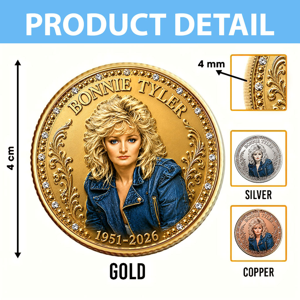 Bonnie Tyler Commemorative Coin – HOATT20271