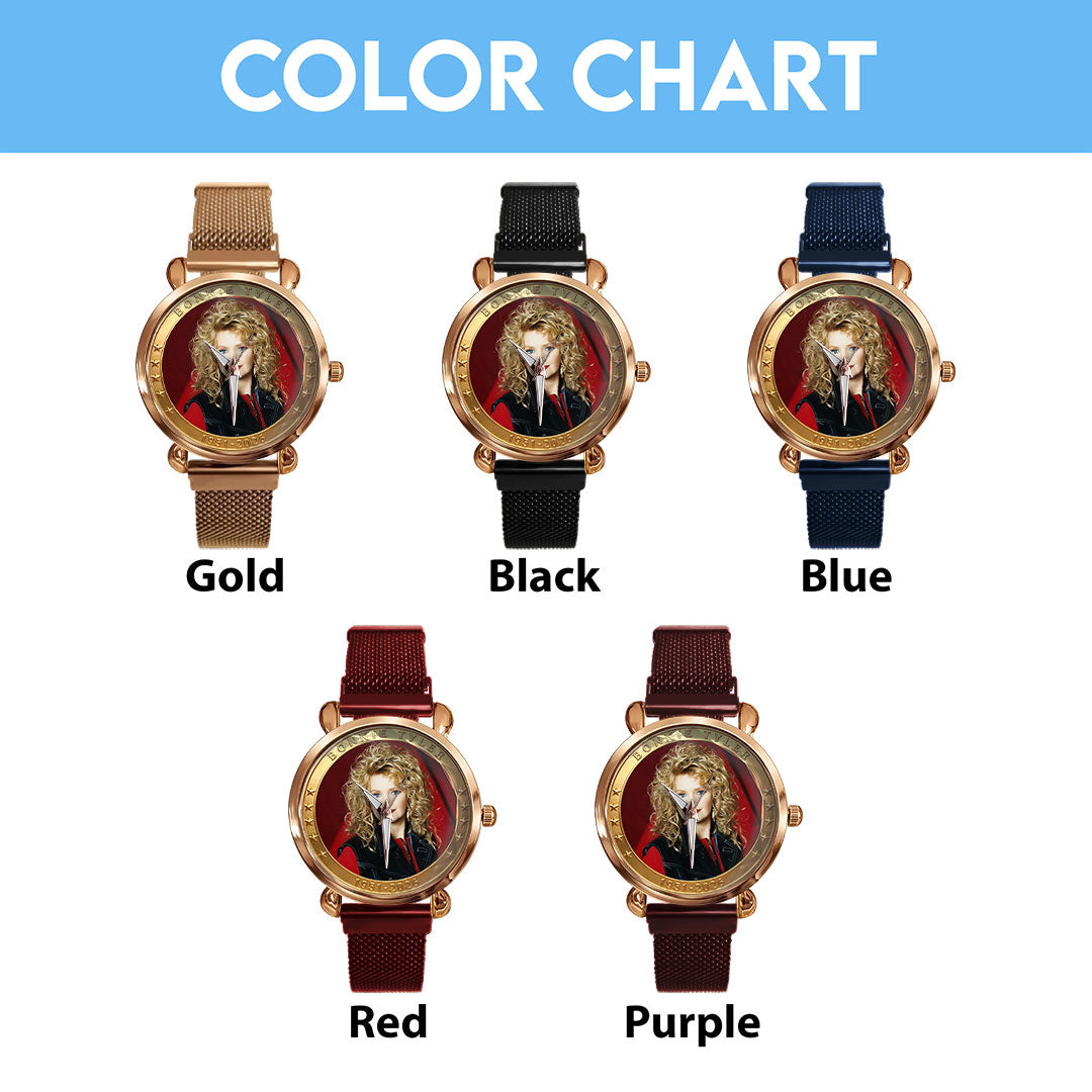 Bonnie Tyler Mesh Strap Quartz Watch – HOATT20263