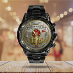Boston Red Sox 125th Anniversary 2026 Black Stainless Steel Watch – TANTN16068