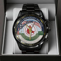 Boston Red Sox 125th Anniversary Black Stainless Steel Watch – TANTN18735