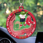 Boston Red Sox Custom shape 2-sided Acrylic Car Ornament – HOATT13035