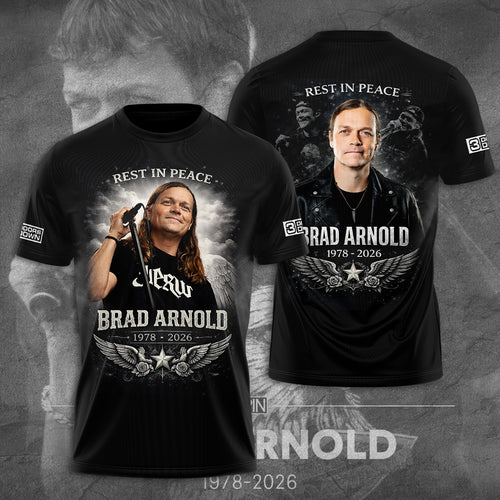 3 Doors Down x Brad Arnold 3D Apparel – GNE5170