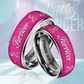 Breast Cancer Awareness Custom Alloy Ring – HOATT12484