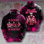 Breast Cancer Awareness x Horror Movies 3D Apparel – VANDH 3658