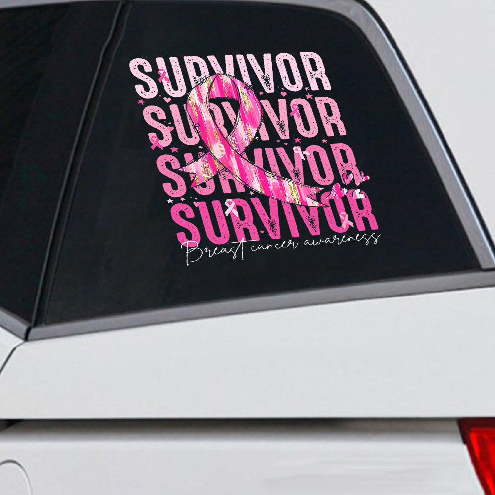 Breast Cancer Awareness Car Sticker – HOATT 6696