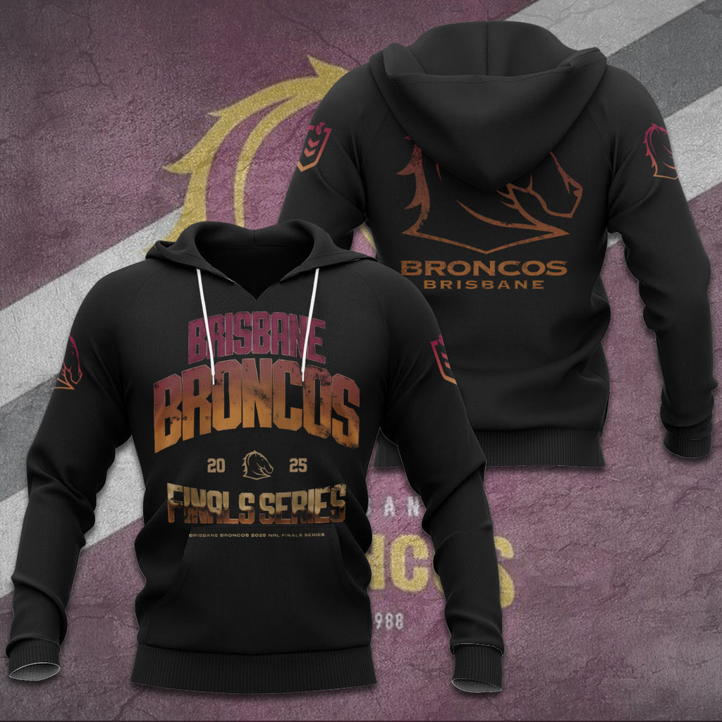 Brisbane Broncos 2025 NRL Finals 3D Apparel – TANTN16818