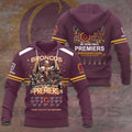 Brisbane Broncos 2025 NRL Premiers 3D Apparel – HOATT14374
