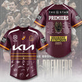 Brisbane Broncos 2025 Premiers Baseball Jersey – MAITM13535