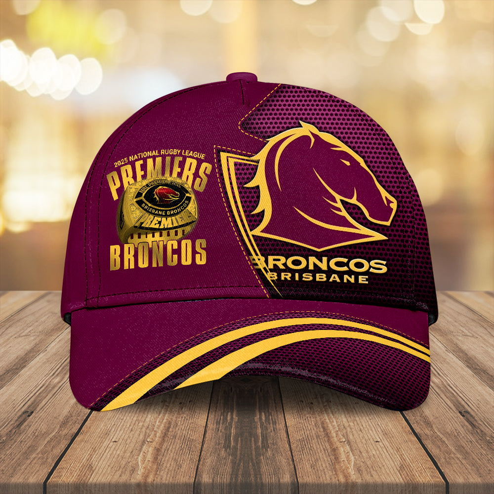 Brisbane Broncos 2025 Premiers Classic Cap – MAITM13188