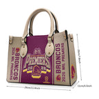 Brisbane Broncos 2025 Premiers Leather HandBag – MAITM13337