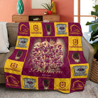 Brisbane Broncos 2025 Premiers Quilt Blanket – MAITM13377