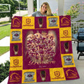 Brisbane Broncos 2025 Premiers Quilt Blanket – MAITM13377