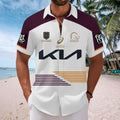 Brisbane Broncos 2025 Premiers Short Sleeve Button-Down Shirt – MAITM13255