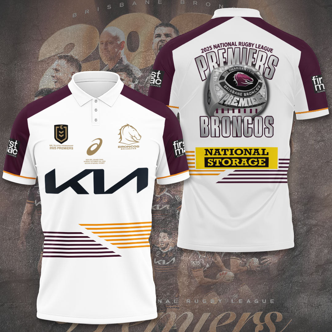 Brisbane Broncos 2025 Premiership 3D Apparel – TANTN17152