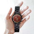 Brisbane Broncos 2025 Premiership Black Stainless Steel Watch – TANTN17613