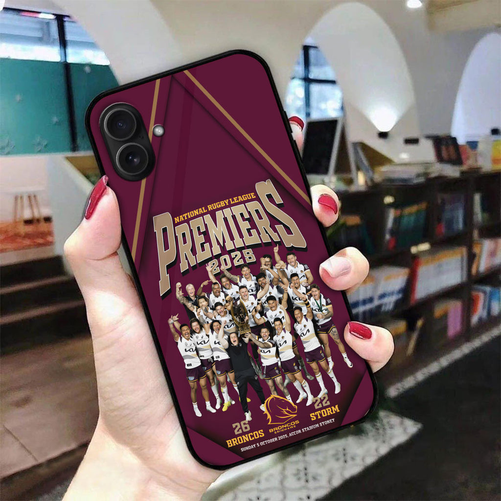 Brisbane Broncos 2025 Premiership Phone Case – TANTN17282