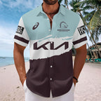 Brisbane Broncos 2025 Premiership Short Sleeve Button-Down Shirt – TANTN17706