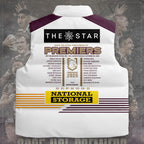 Brisbane Broncos 2025 Premiership 3D Sleeveless Down Jacket – TANTN17683
