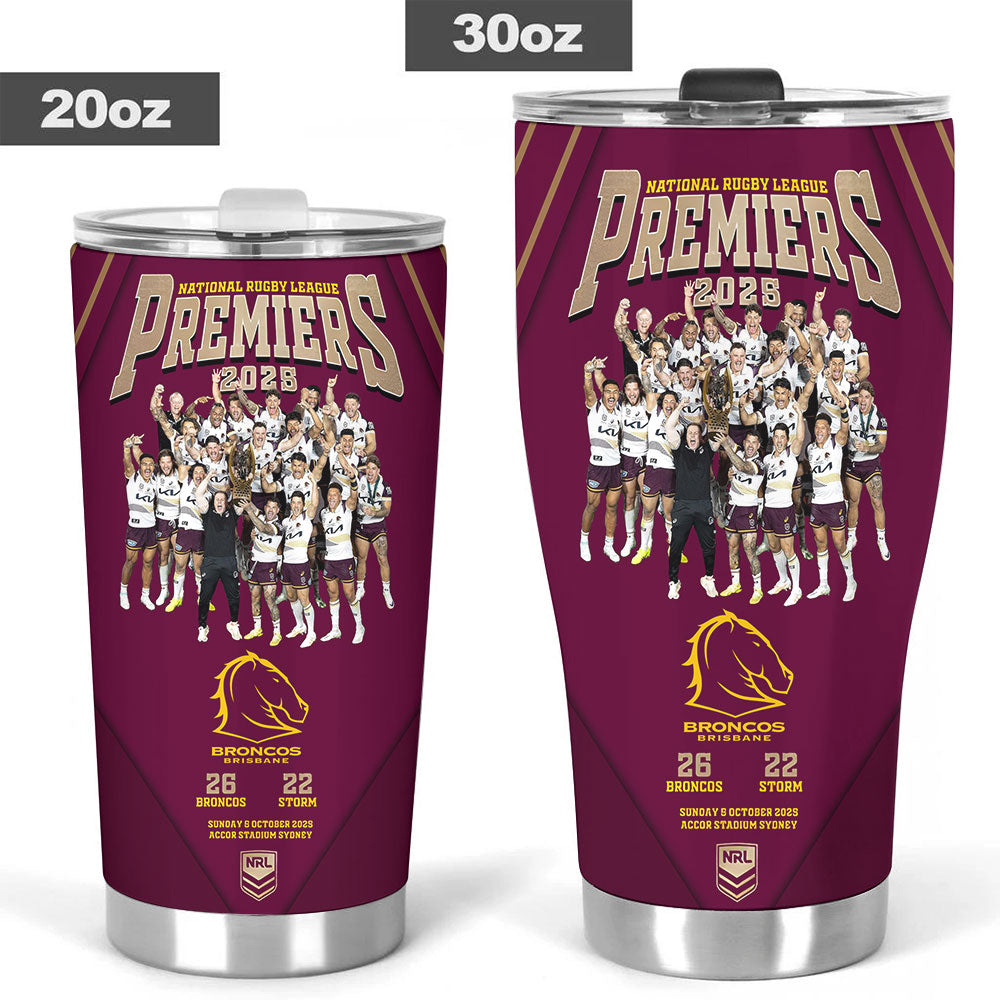 Brisbane Broncos 2025 Premiership Tumbler Cup – TANTN17284