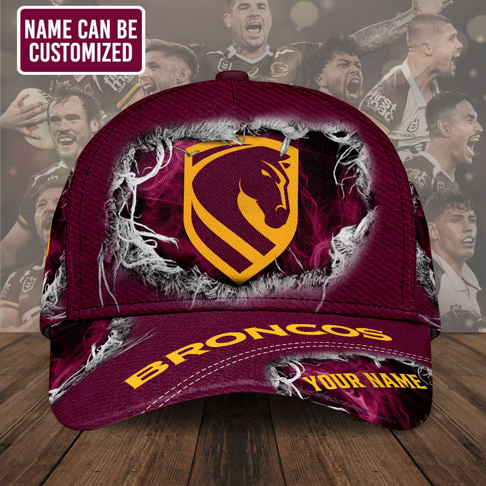 Personalized Brisbane Broncos Classic Cap – TMTHU2326