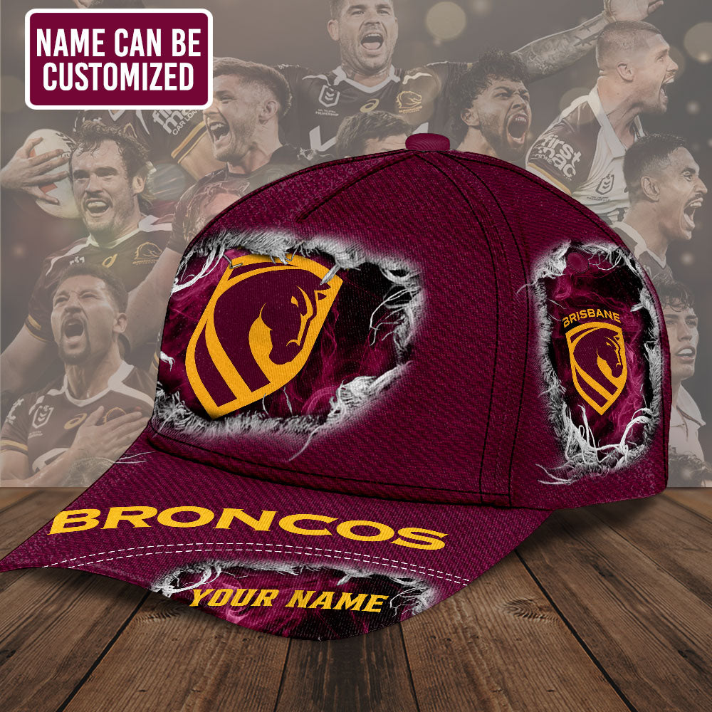 Personalized Brisbane Broncos Classic Cap – TMTHU2326