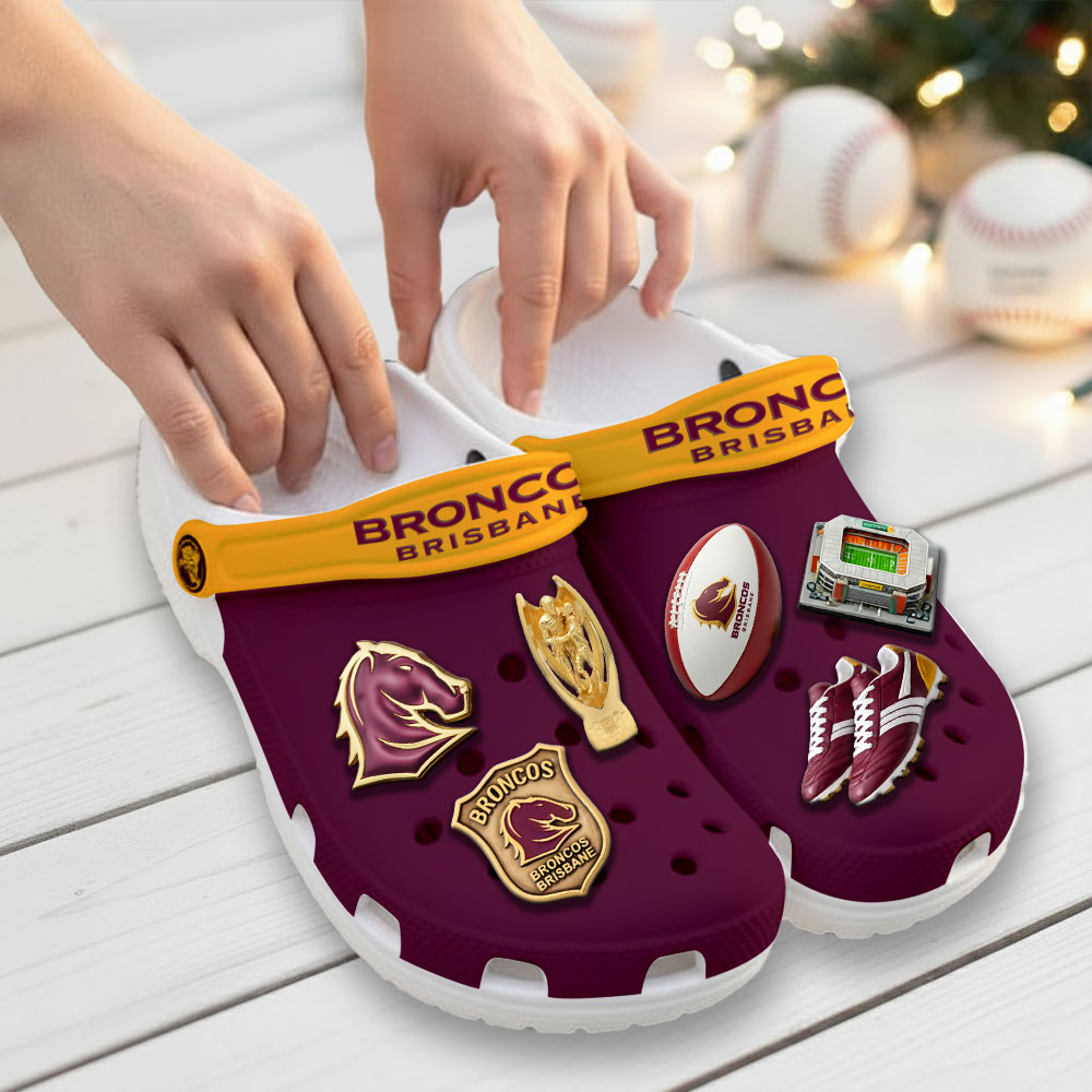 Brisbane Broncos Custom Clogs – TMTHU5245