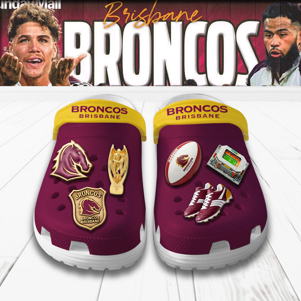 Brisbane Broncos Custom Clogs – TMTHU5245