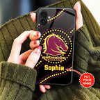 Personalized Brisbane Broncos Phone Case – VANDH 3509