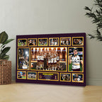 Brisbane Broncos Premiers 2025 Rectangle Canvas With Inner Frame – TANTN17901