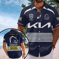 Brisbane Broncos Short Sleeve Button-Down Shirt – TANTN19031