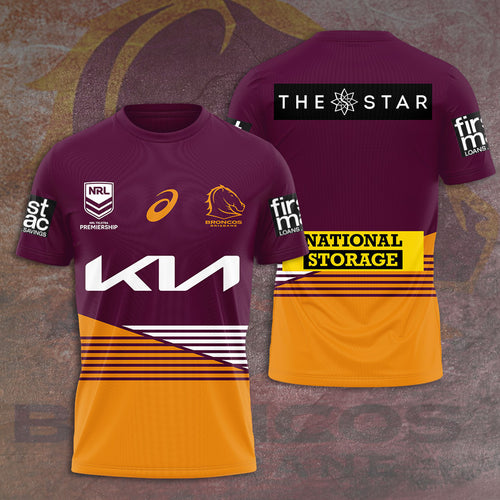 Brisbane Broncos 3D Apparel – VANDH 633