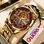 Brisbane Lions 2026 AFL Premiers Alloy Luxury Quartz Watch – TMTHU9810