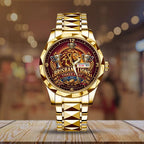 Brisbane Lions 2026 AFL Premiers Alloy Luxury Quartz Watch – TMTHU9810