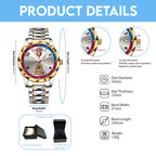 Brisbane Lions 2026 AFL Premiers Alloy Luxury Quartz Watch – HOATT21403