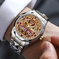 Brisbane Lions 2026 AFL Premiers Alloy Luxury Quartz Watch – HOATT26704