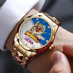 Brisbane Lions 2026 AFL Premiers Alloy Luxury Quartz Watch – HOATT21404