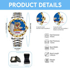 Brisbane Lions 2026 AFL Premiers Alloy Luxury Quartz Watch – HOATT21404