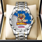 Brisbane Lions 2026 AFL Premiers Alloy Luxury Quartz Watch – HOATT21404