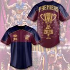 Brisbane Lions 2026 AFL Premiers Baseball Jersey – TMTHU10017