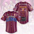 Brisbane Lions 2026 AFL Premiers Baseball Jersey – HOATT26730