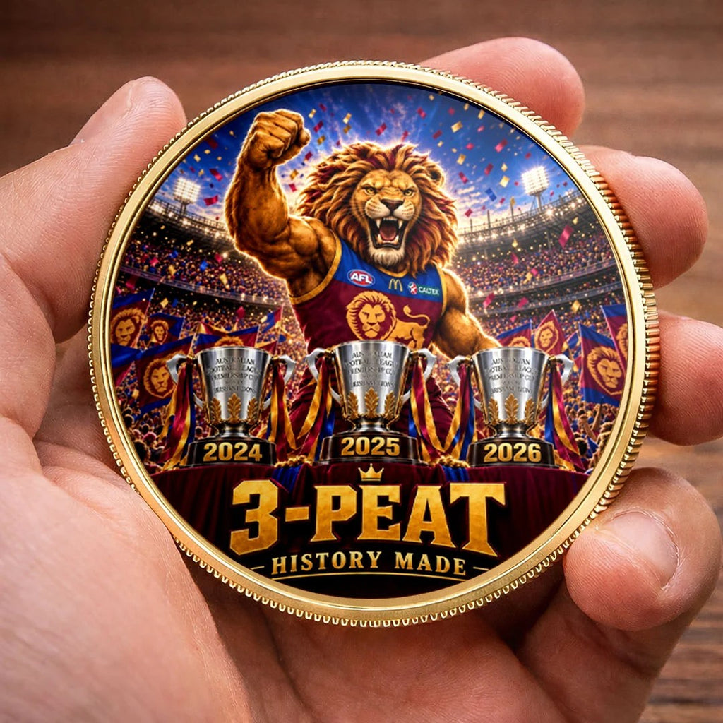Brisbane Lions 2026 AFL Premiers Commemorative Coin – MAITM15329