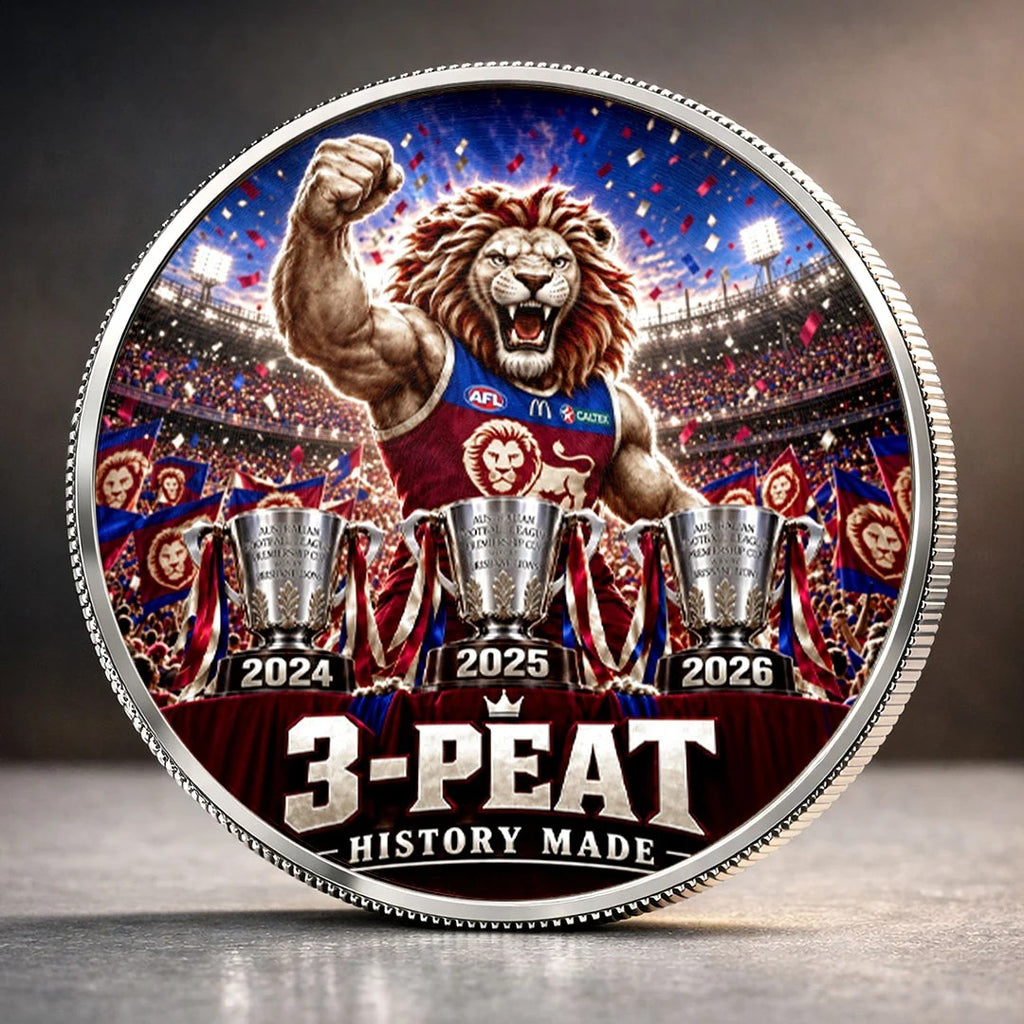Brisbane Lions 2026 AFL Premiers Commemorative Coin – MAITM15329