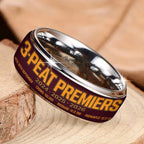 Brisbane Lions 2026 AFL Premiers Custom Alloy Ring – TANTN25834