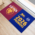 Brisbane Lions 2026 AFL Premiers Doormat – TANTN25831